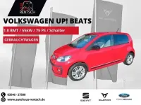 Używany VW up! Beats 75 KM (55 kW) 2017 Czerwony Hatchback