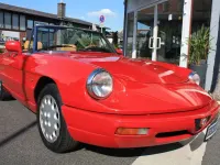Gebraucht Alfa Romeo Spider 120 PS (88 kW) 1991 Rot Cabrio