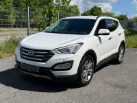 Gebraucht Hyundai Santa Fe Premium 197 PS (144 kW) 2016 Weiß SUV