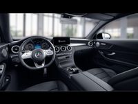 Gebraucht Mercedes C180 AMG 156 PS (114 kW) 2022 Blau Coupé