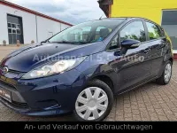 Gebraucht Ford Fiesta Trend 82 PS (60 kW) 2012 Blau Kleinwagen