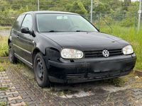 gebraucht VW Golf IV 1.4 75Ps Schalter Schwarz