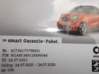 Gebraucht Smart ForTwo Coupé 60 kW (82 PS) 2023 Weiß Kleinwagen