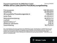 Gebraucht BMW M760e Sport Line 574 PS (422 kW) 2025 Rot Limousine