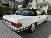 Gebraucht Mercedes SL500 245 PS (180 kW) 1988 Weiß Cabrio