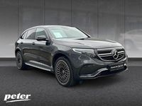 Gebraucht Mercedes EQC400 AMG line 300 kW (408 PS) 2022 Metalliclack graphitgrau SUV