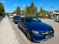 Gebraucht Mercedes C220 170 PS (125 kW) 2017 Blau Cabrio