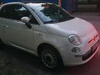 Gebraucht Fiat 500C Lounge 69 PS (50 kW) 2012 Weiß Cabrio
