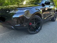 Brugt Land Rover Range Rover evoque 204 HK (150 kW) 2021 Sort SUV