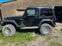 Gebraucht Jeep Wrangler Sport 147 PS (108 kW) 2004 Schwarz SUV