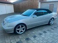 Używany Mercedes CLK230 193 KM (141 kW) 2000 Srebrny Kabriolet