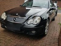 Gebraucht Mercedes C200 2008 Blau Coupé