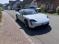 Gebraucht Porsche Taycan 4S 359 kW (489 PS) 2023 Weiß Limousine