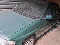 Gebraucht Ford Escort Cabriolet 1993 Grün Cabrio