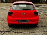 Second-hand VW Polo Comfortline 95 CP (69 kW) 2018 Roșu Hatchback