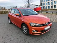 Gebraucht VW Polo Comfortline 65 PS (47 kW) 2019 Orange Kleinwagen