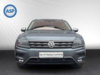 Gebraucht VW Tiguan Allspace Highline 239 PS (175 kW) 2018 Grau (platinum grey metallic) SUV
