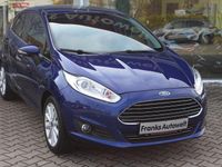 Gebraucht Ford Fiesta Titanium 101 PS (74 kW) 2015 Blau Kleinwagen