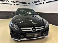 Gebraucht Mercedes C250 AMG line 204 PS (150 kW) 2015 Obsidianschwarz  lack Kombi