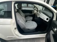 Gebraucht Fiat 500 2009 Weiß Cabrio