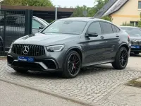 Gebraucht Mercedes GLC63 AMG AMG 510 PS (375 kW) 2021 Selenitgrau  metalliclack Coupé