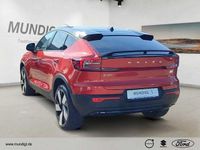 Gebraucht Volvo C40 300 kW (408 PS) 2021 Fusion red / metallic SUV
