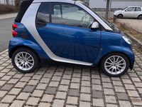Gebraucht Smart ForTwo Cabrio Passion 71 PS (52 kW) 2008 Blau Cabrio