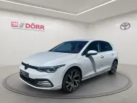 Gebraucht VW Golf VII Style 204 PS (150 kW) 2021 Weiß Kleinwagen