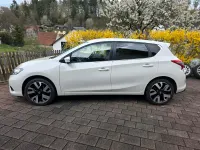 Gebraucht Nissan Pulsar Tekna 116 PS (85 kW) 2018 Weiß Kleinwagen
