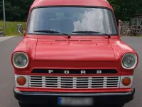 Gebraucht Ford Transit 107 PS (78 kW) 1970 Rot Van / Kleinbus