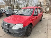 Gebraucht Dacia Logan MCV 75 PS (55 kW) 2010 Rot Kombi