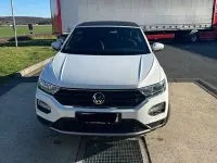 Gebraucht VW T-Roc Cabriolet Style 110 PS (80 kW) 2021 Weiß Cabrio