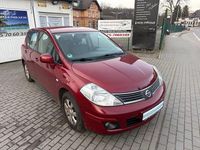 Gebraucht Nissan Tiida Acenta 110 PS (80 kW) 2008 Rot Limousine