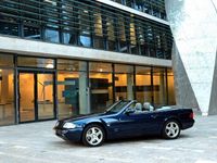Gebraucht Mercedes SL320 2001 Blau Cabrio