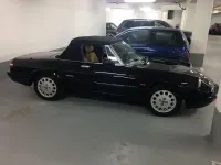 Gebraucht Alfa Romeo Spider 120 PS (88 kW) 1990 Schwarz Cabrio