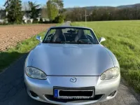 Gebraucht Mazda MX5 110 PS (80 kW) 2004 Silber Cabrio