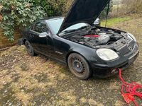 Gebraucht Mercedes SLK230 197 PS (144 kW) 2000 Schwarz Cabrio