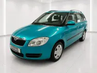 Gebraucht Skoda Fabia Ambiente 86 PS (63 kW) 2009 Blau Kombi