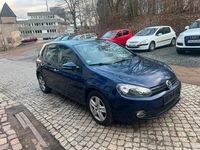Gebraucht VW Golf VI 125 PS (91 kW) 2010 Blau Kleinwagen