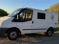 Używany Ford Transit 86 KM (63 kW) 2009 Biały Pickup