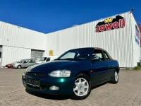 Gebraucht Ford Escort Cabriolet 116 PS (85 kW) 1995 Grün metallic Cabrio