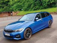 Gebraucht BMW 320e 190 PS (139 kW) 2020 Blau Kombi