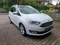 Gebraucht Ford C-MAX Titanium 150 PS (110 kW) 2018 Weiß Van / Kleinbus