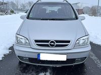 Gebraucht Opel Zafira Elegance 125 PS (91 kW) 2005 Silber Van / Kleinbus