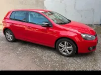 Gebraucht VW Golf VI Match 105 PS (77 kW) 2011 Rot Kleinwagen