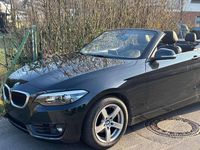 Gebraucht BMW 218 136 PS (100 kW) 2017 Schwarz Cabrio