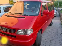 Używany VW T4 151 KM (111 kW) 2001 Czerwony Van