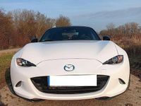 Gebraucht Mazda MX5 Sports-Line 131 PS (96 kW) 2016 Weiß Cabrio