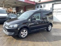 Gebraucht VW Caddy Trendline 102 PS (75 kW) 2012 Schwarz Van / Kleinbus