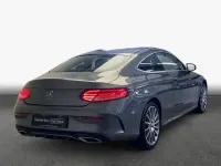 Gebraucht Mercedes C180 AMG line 156 PS (114 kW) 2017 Selenitgrau Coupé